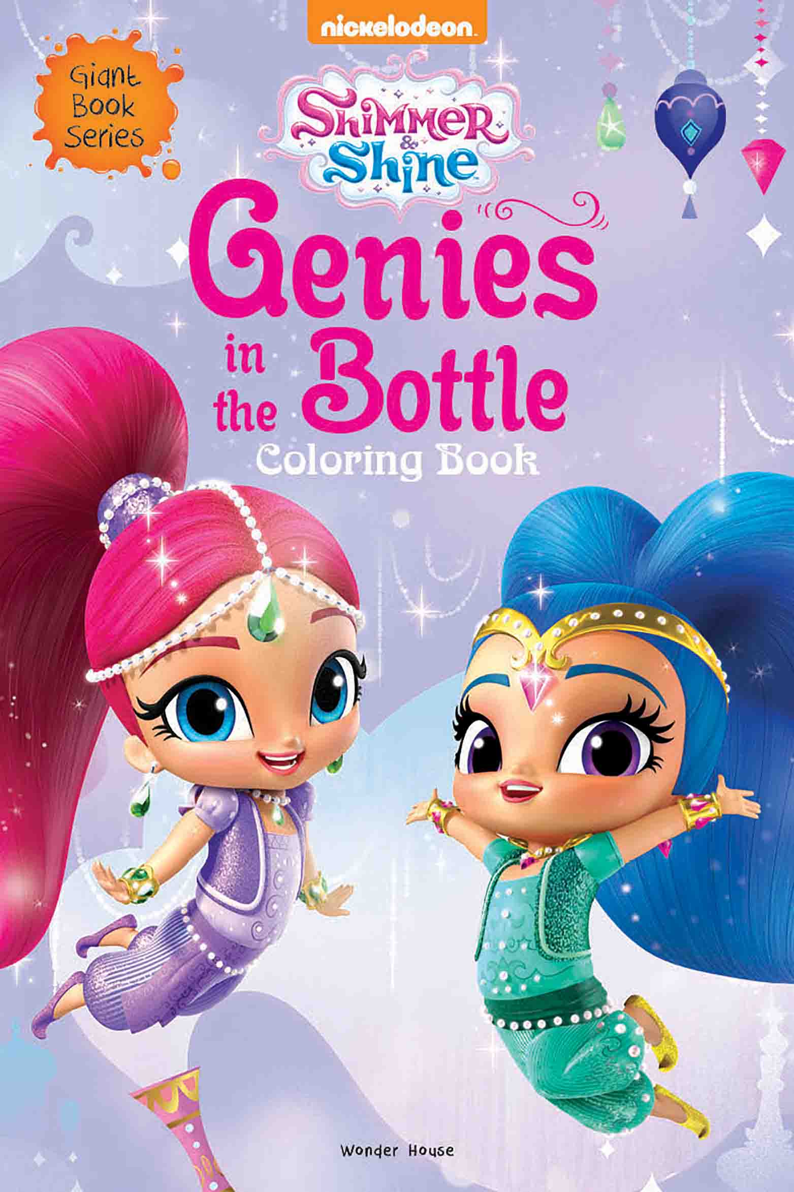 Genie in the Bottle: Giant Coloring Book for Kids (Shimmer & Shine)