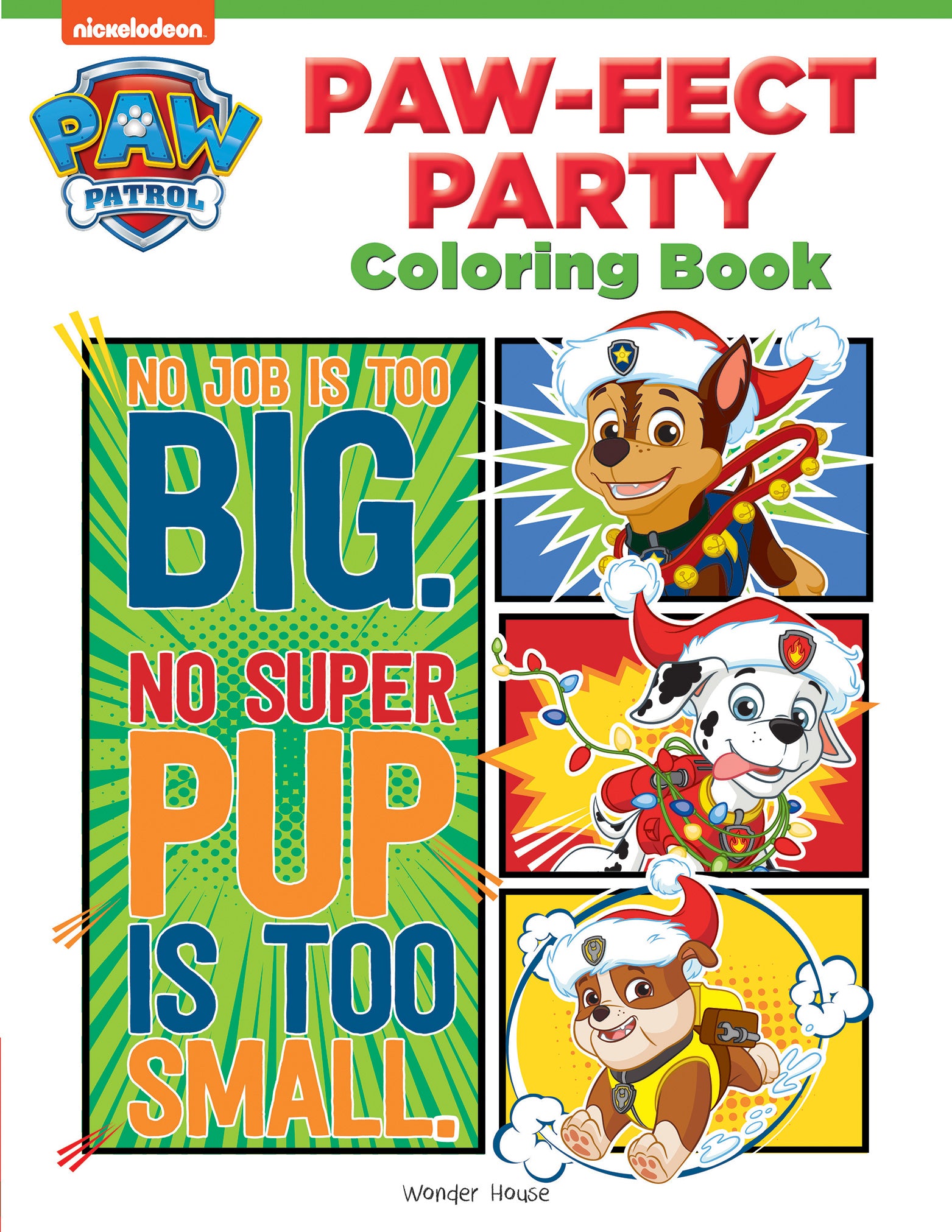 Paw-fect Party: Paw Patrol Coloring Book For Kids