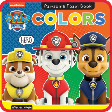 Pawsome Foam Books - Colors : Paw Patrol
