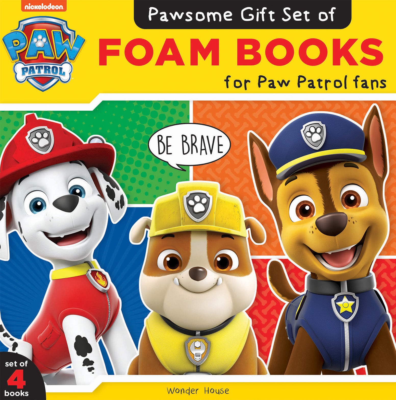 Pawsome Gift Set of Foam Books For Paw Patrol Fans