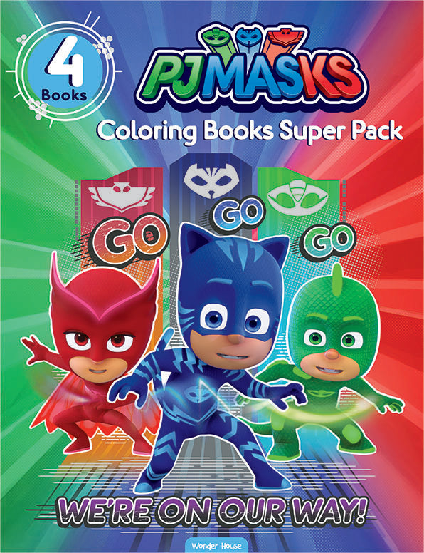 PJ Masks Coloring Books Super Pack