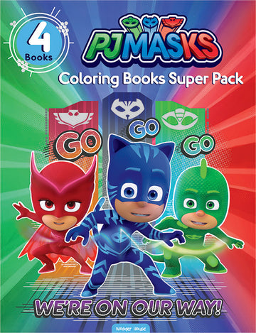 PJ Masks Coloring Books Super Pack
