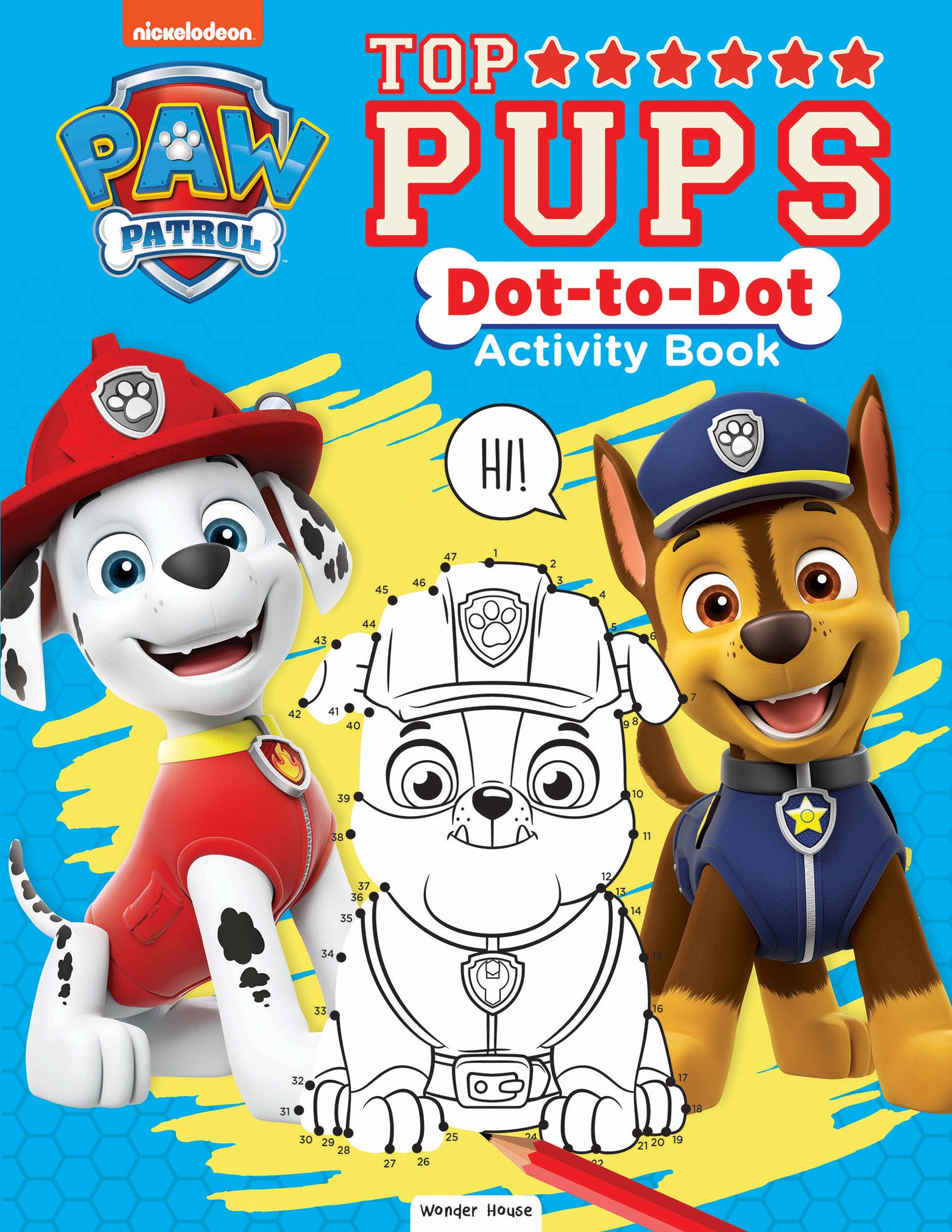 Paw Patrol Top Pups Dot to Dot Activity book