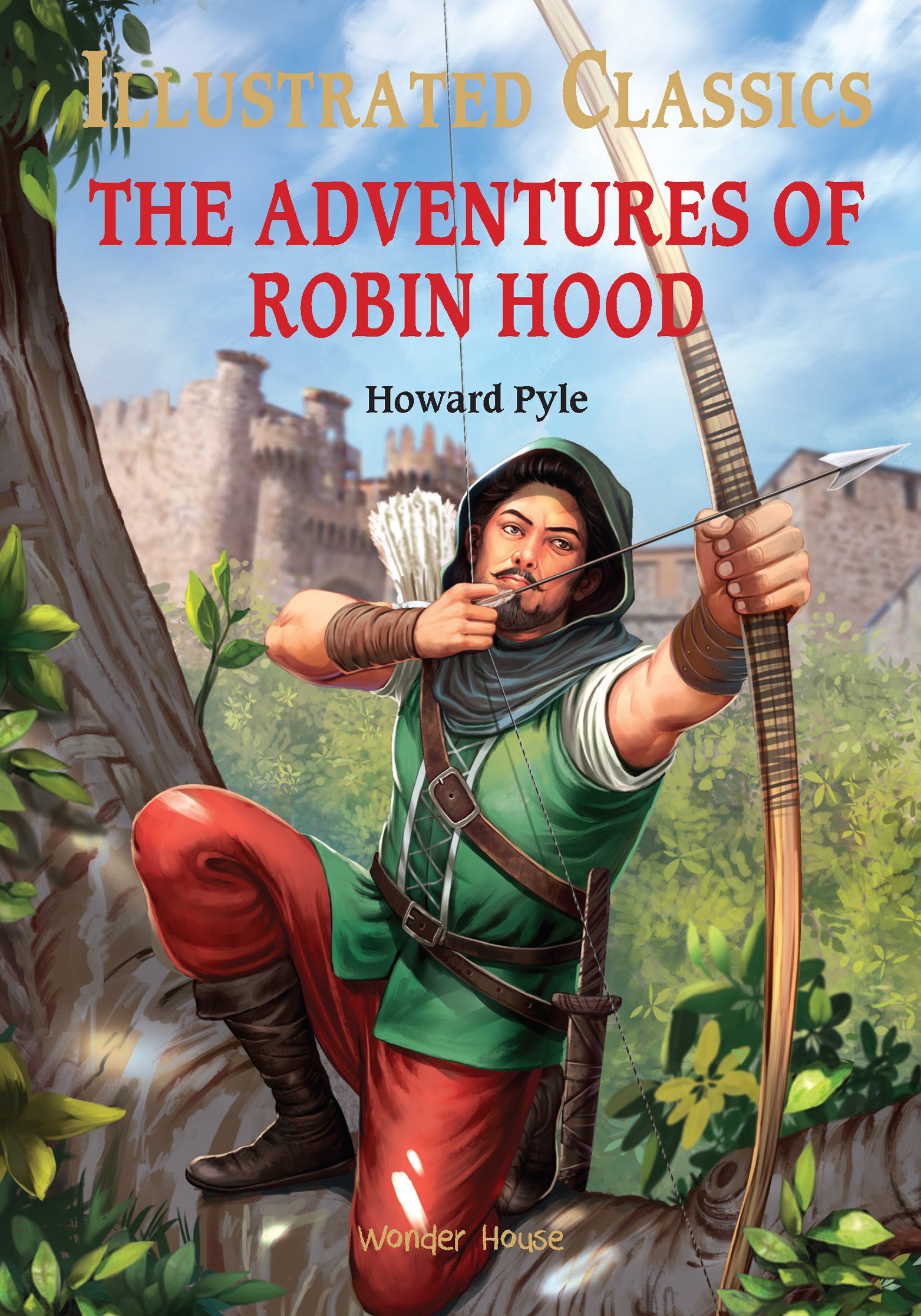 The Adventures of Robin Hood: Illustrated Abridged Children Classics English Novel With Review Questions (Hardback)