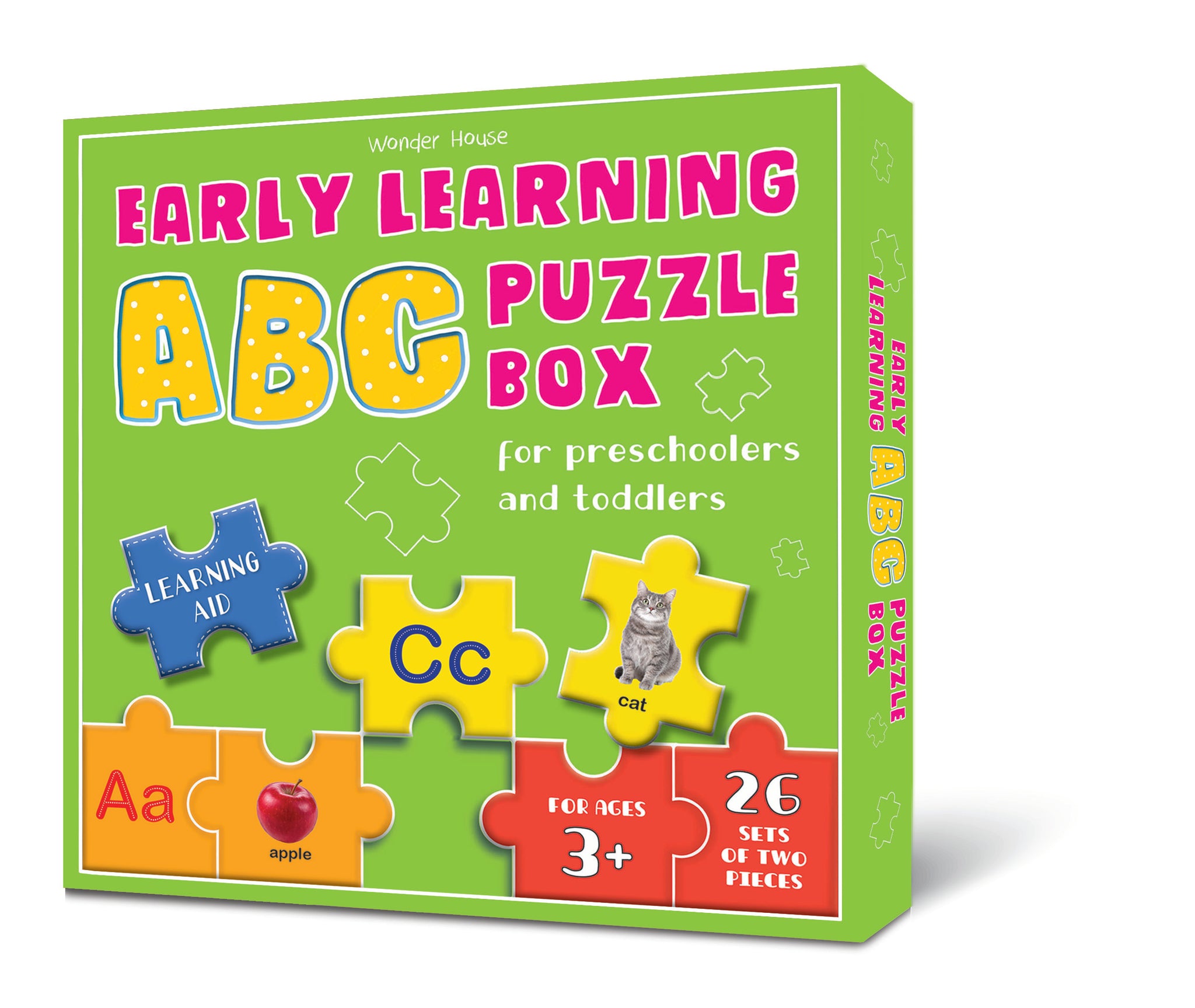 Early Learning ABC Puzzle Box For Preschoolers And Toddlers - Learning Aid & Educational Toy (Jigsaw Puzzle for Kids Age 3 and Above)