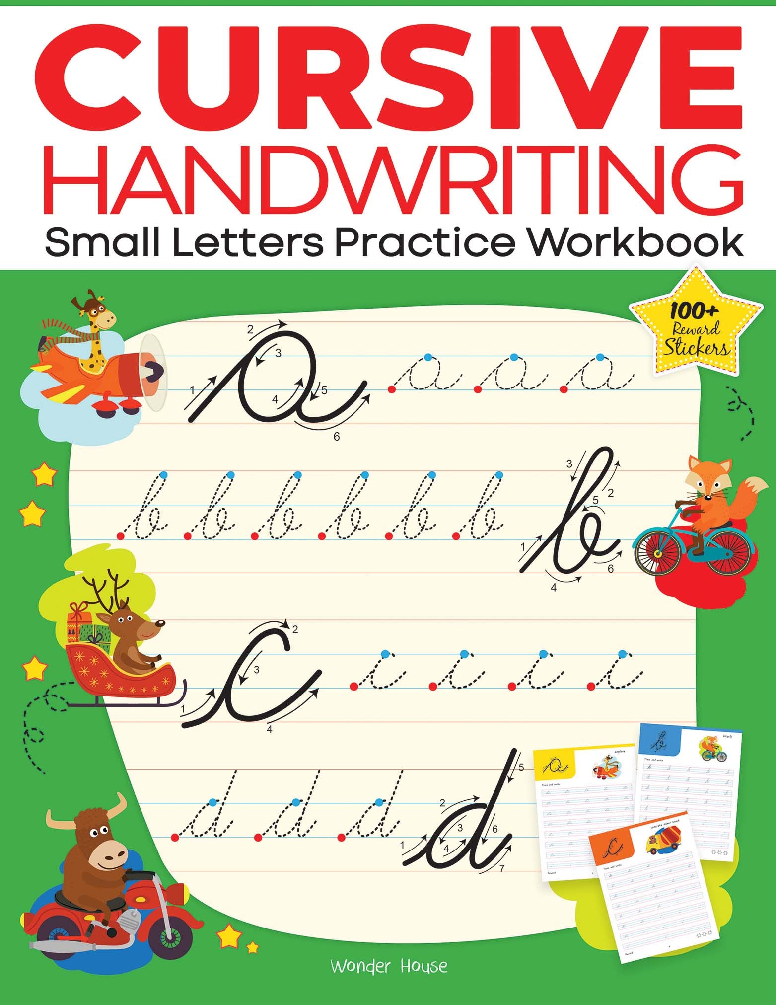Cursive Handwriting - Small Letters: Practice Workbook For Children