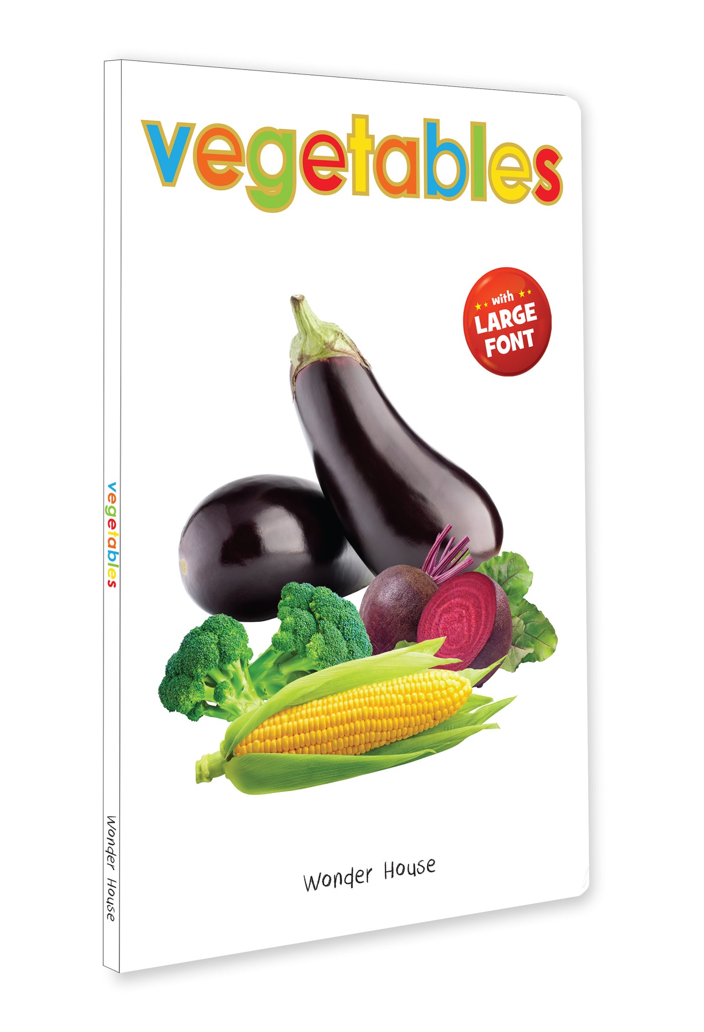 Vegetables - Early Learning Board Book With Large Font : Big Board Books Series