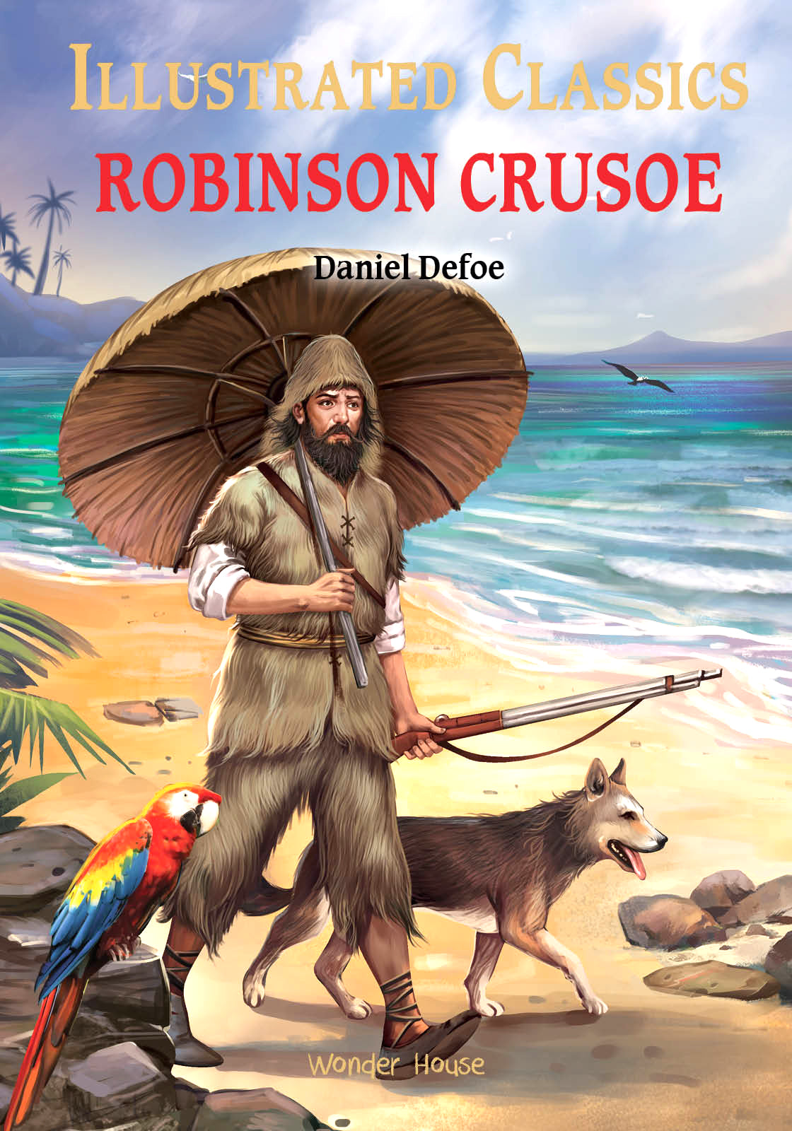 Robinson Crusoe: Abridged Novels With Review Questions