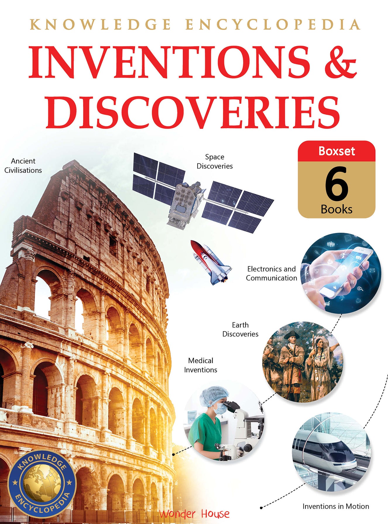Inventions & Discoveries - Collection of 6 Books: Knowledge Encyclopedia For Children