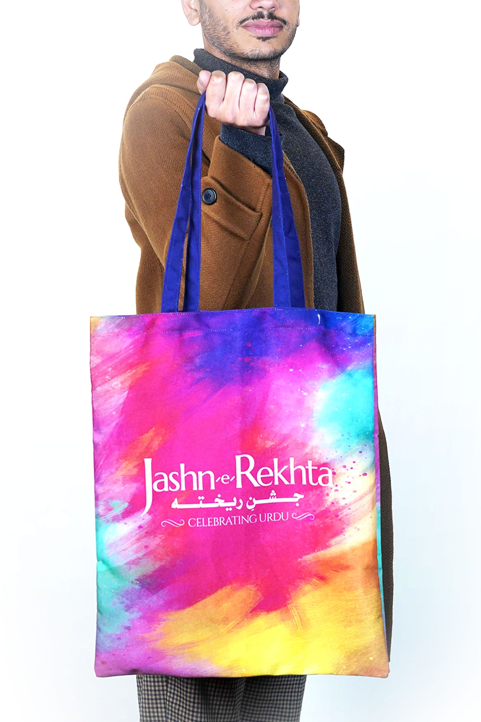 Jashn-e-rekhta Canvas Tote Bag for Men & Women