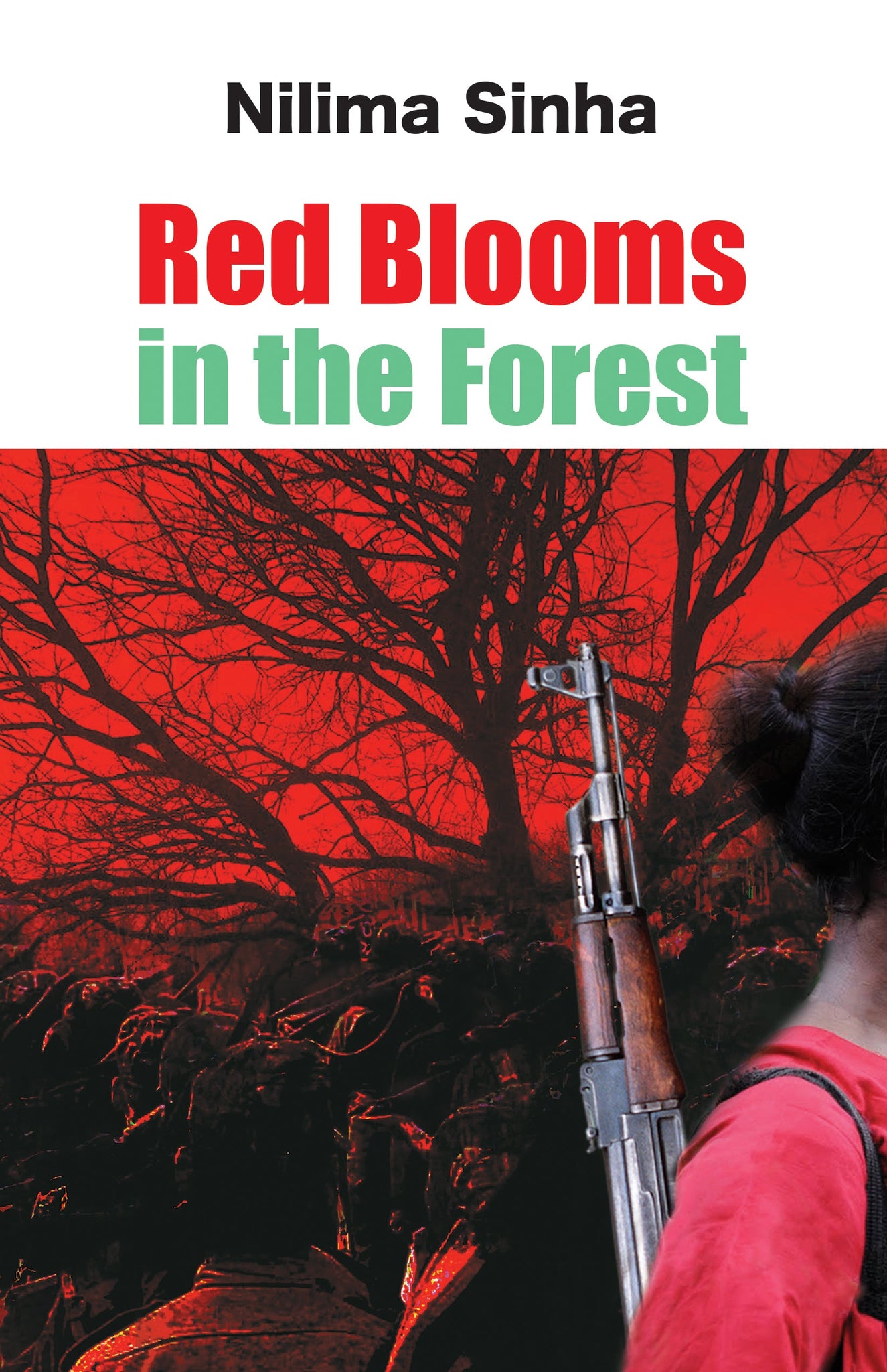 Red Blooms in the Forest