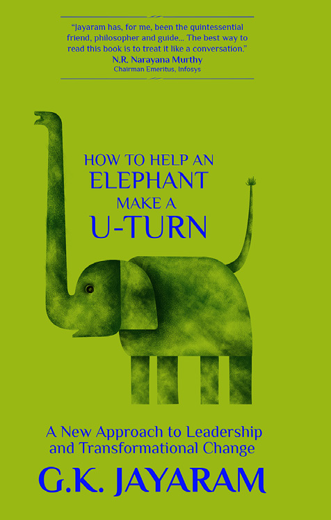 HOW TO HELP AN ELEPHANT MAKE A U-TURN