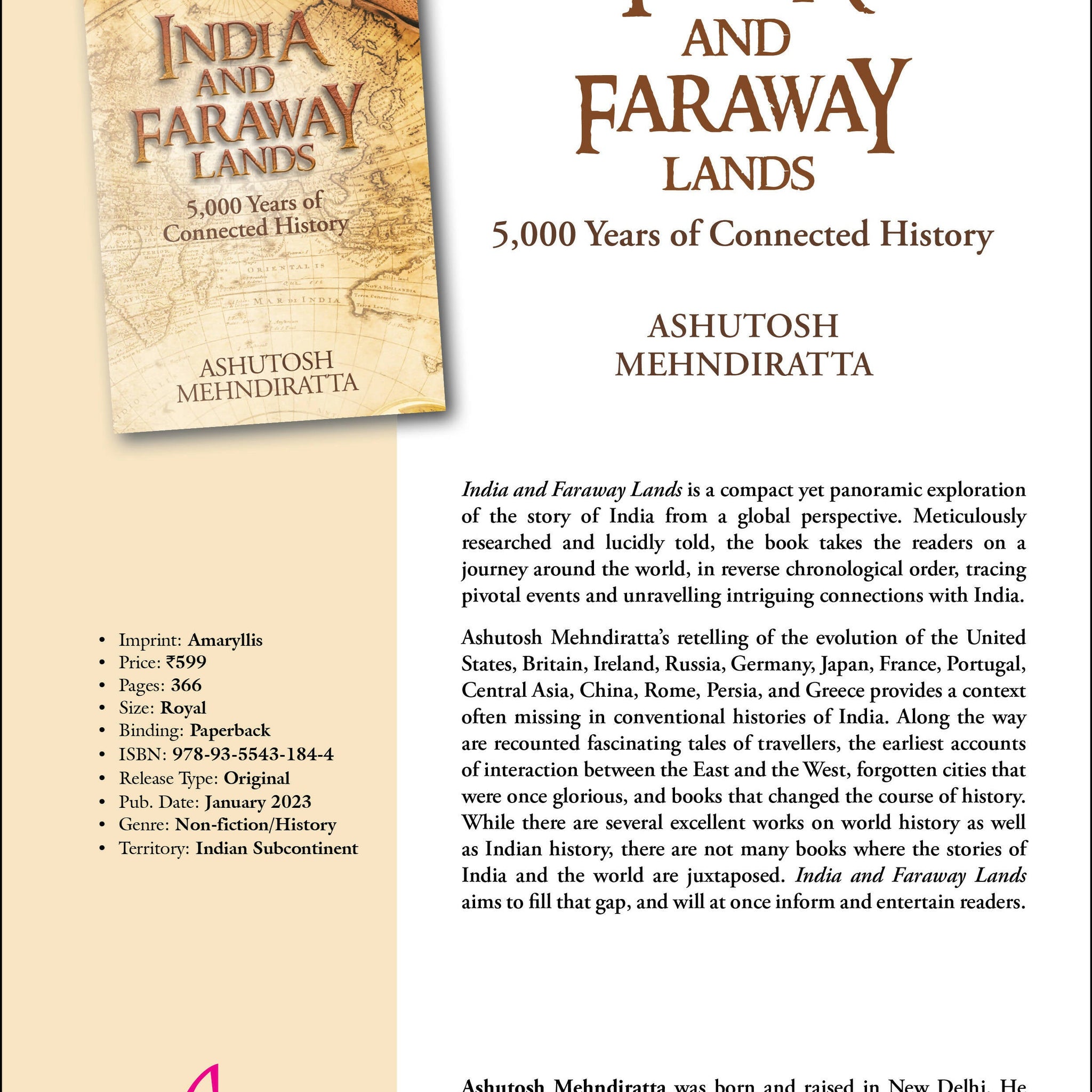 India & Faraway Lands: 5000 Years of Connected History